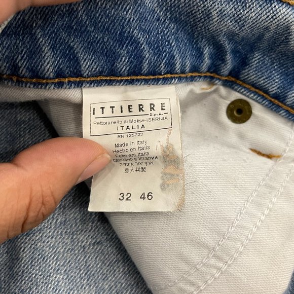 VINTAGE Just Cavalli straight leg distressed jeans Size 32 - Picture 5 of 9